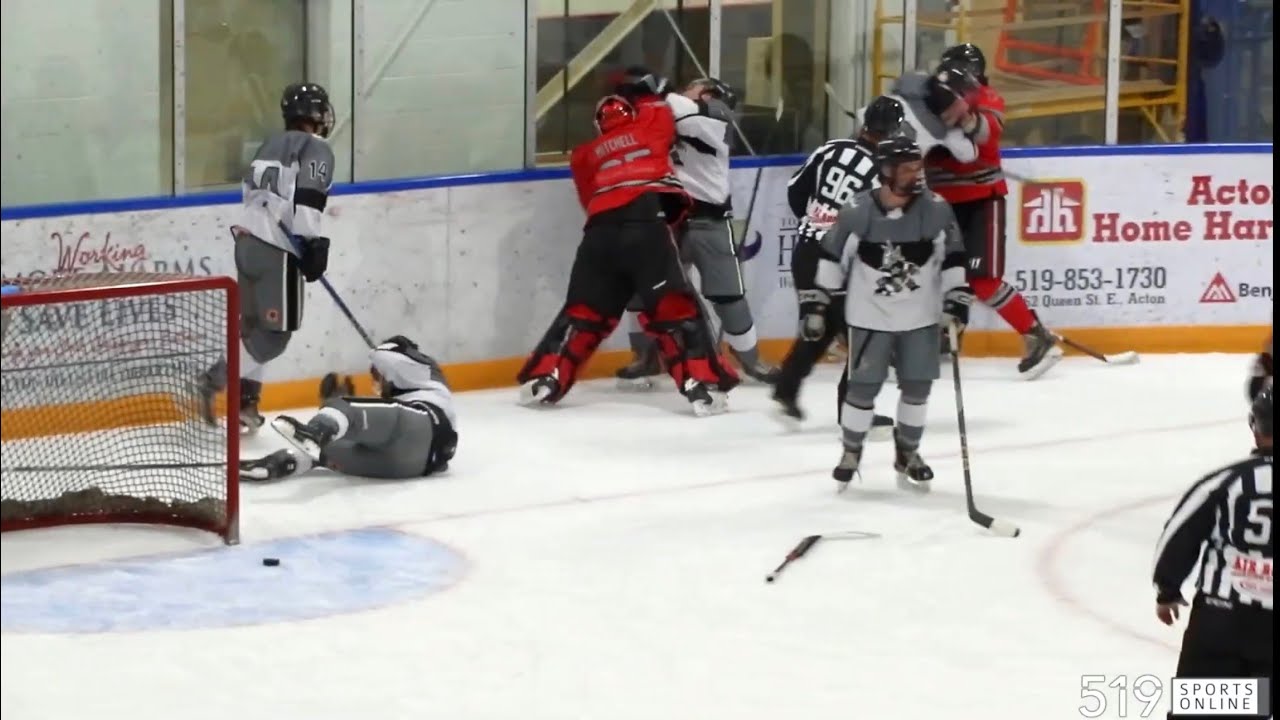 Хоккейная лига NPHL: Six Nations Ironmen против Halton Hills Coyotes