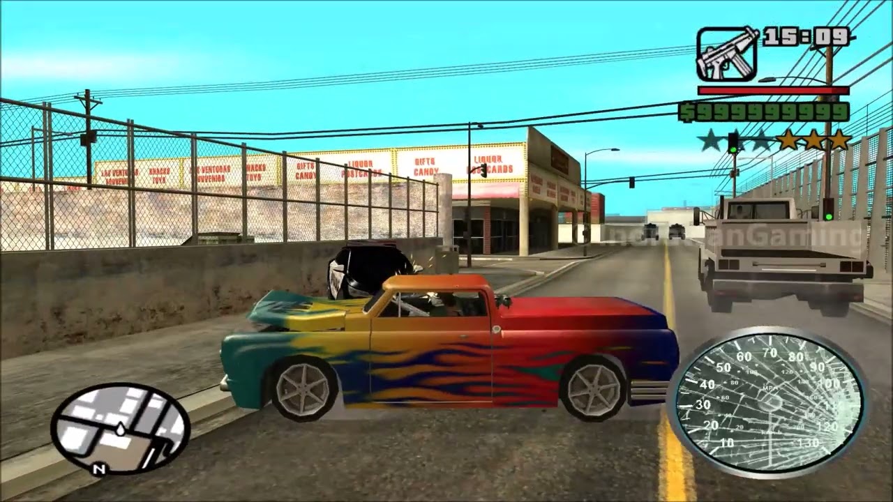 GTA San Andreas - Drive by Shooting with Big Smoke
