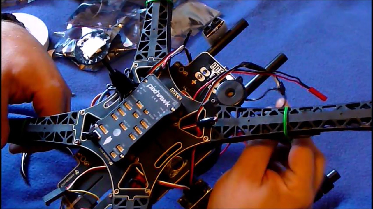 Pixhawk 2.4.8 - PX4 FMU de 32 bits, montada en dron S500 Parte Primera