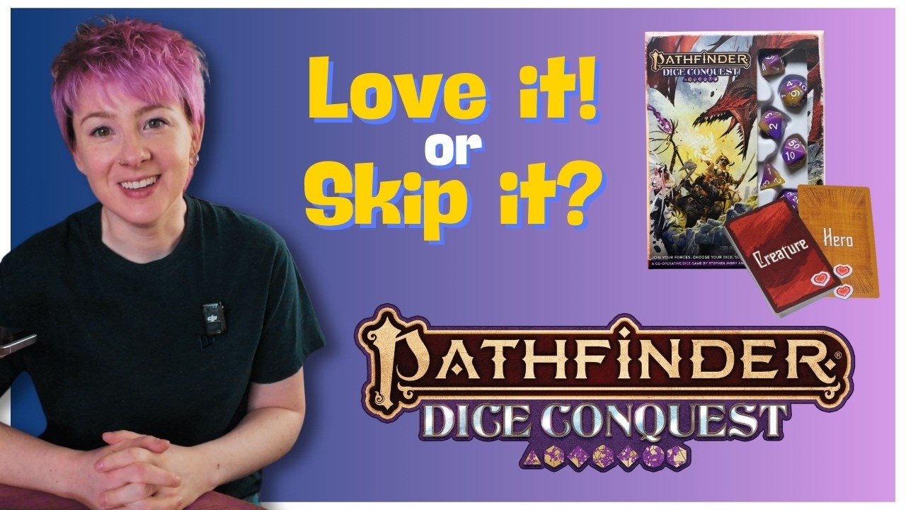 Checking out Pathfinder Dice Conquest from WizKids