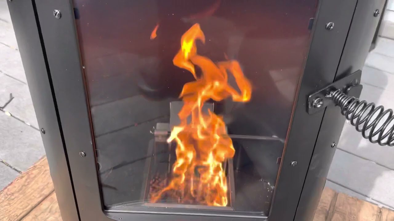 Even Embers pellet patio heater quick review.