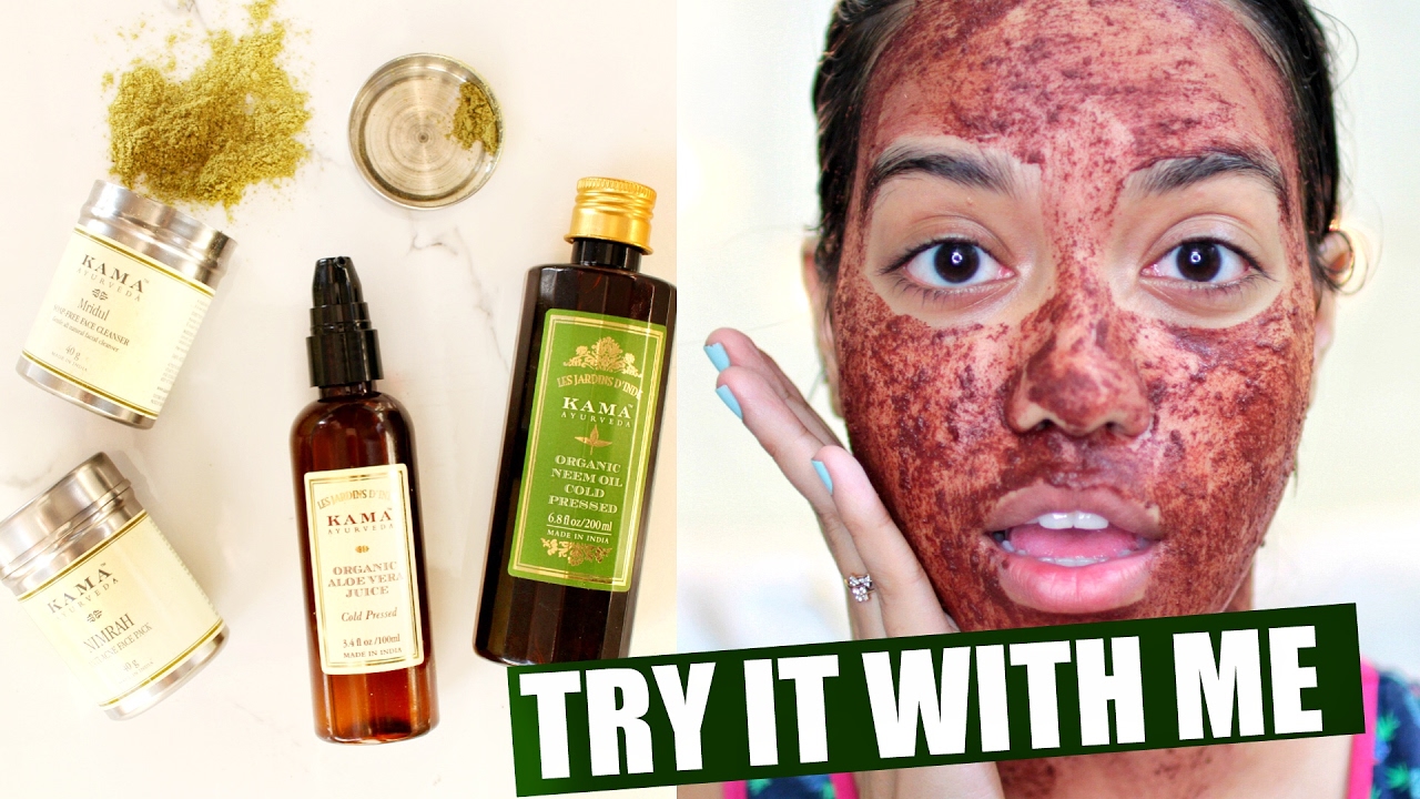 Try It With Me:  Kama Ayurveda Anti Acne Products