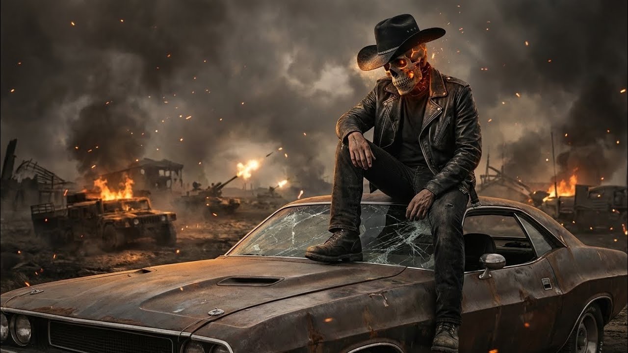 Southern Gothic Western Mix 🌕 Skeleton Gunslinger at Midnight | Dark Country Music #DarkCountry