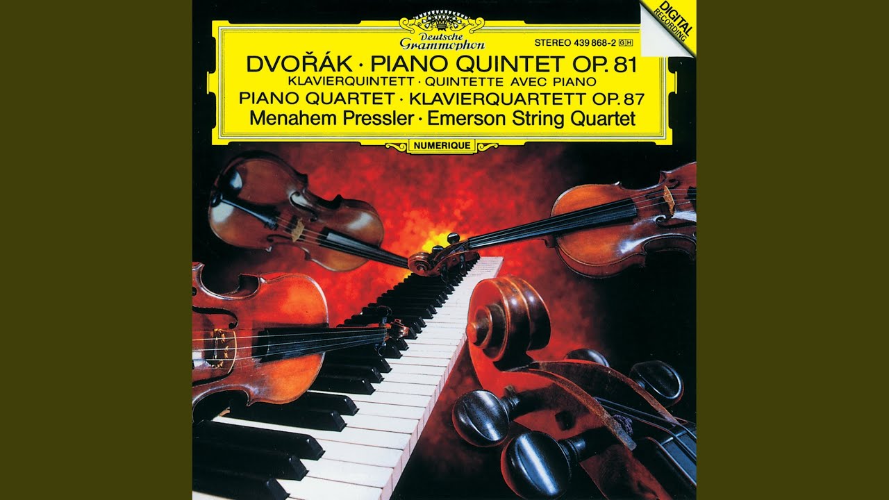 Dvořák: Piano Quartet No. 2 in E-Flat Major, Op. 87, B. 162: I. Allegro con fuoco