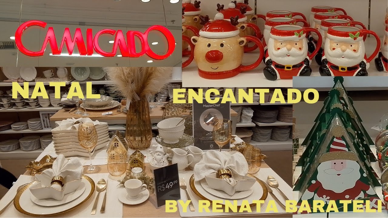 A MELHOR LOJA DE DECORAÇÃO/NATAL ENCANTADO/TENDÊNCIAS/CAMICADO NATAL 2024/PARTE 02/A PERUA CHEGOOU!!