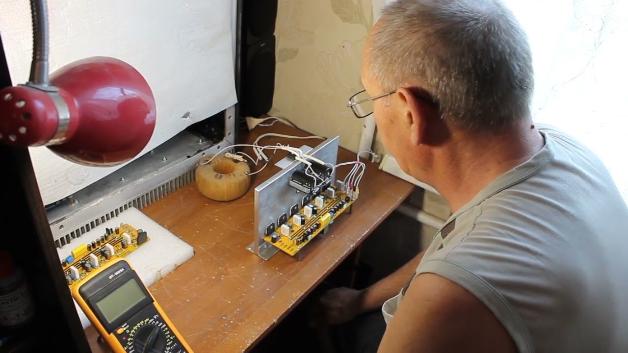 Часть 1. Стенд для платы LM3886 Amp на базе Джеффа Роуленда