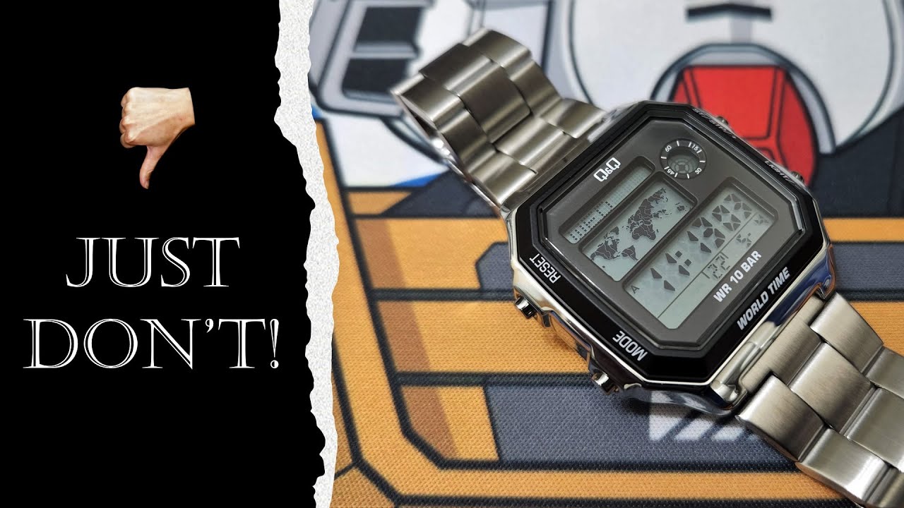 Q&Q M196 от Citizen Watch &mdash; сравнение с Casio AE-1200