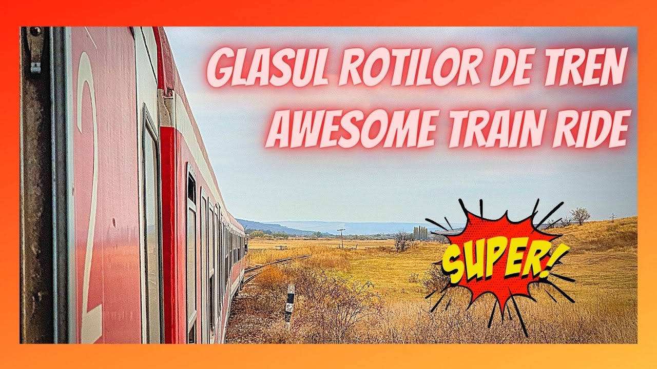 Glasul Rotilor de Tren | Calatorie cu Trenul / Train Ride Galati - Barlad | Linia 703 | ASMR
