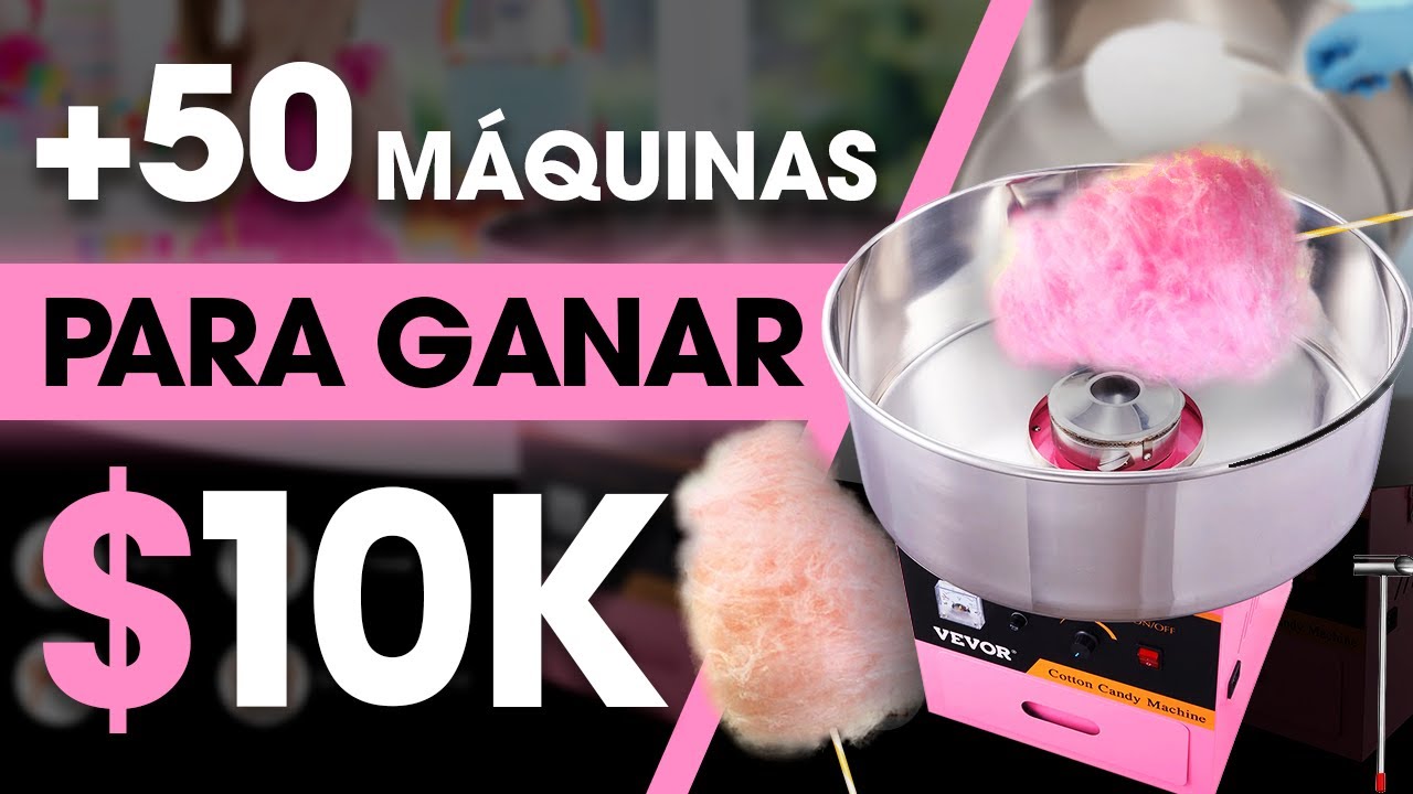 ☑️ +50 Máquinas BARATAS para Ganar Dinero | Ideas de Negocios 2024 - 2025 🚀