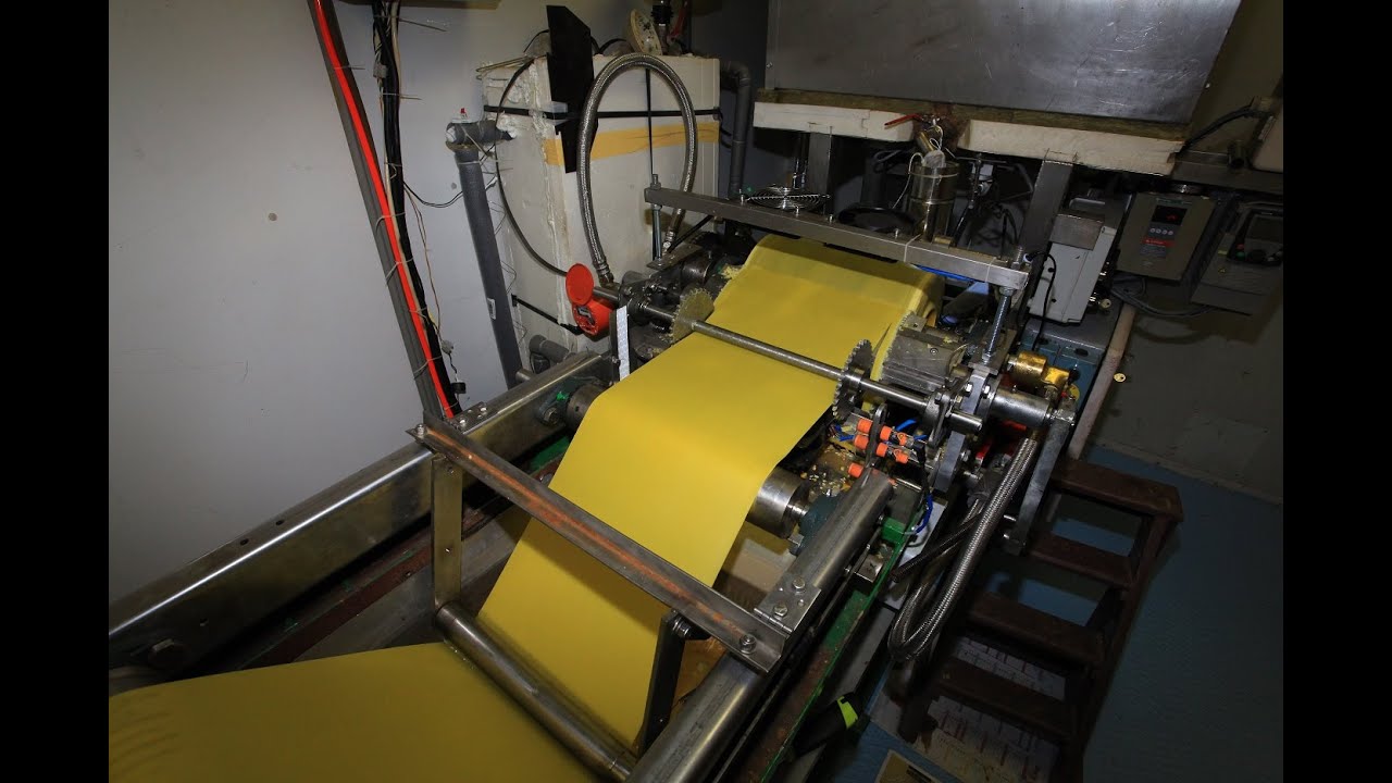 Machine automatique gaufrage cire d'abeille V2.5