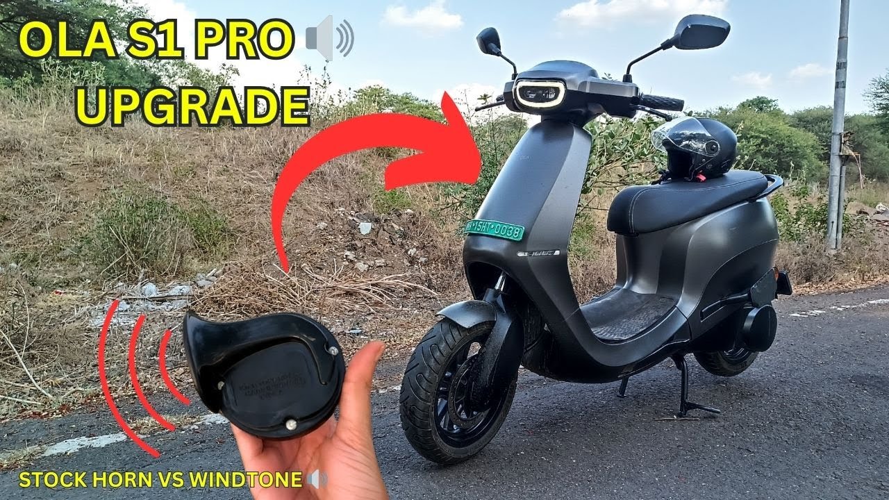 I Installed a Windtone Horn on My Ola S1 Pro… Is It Even Legal? 😱 |Installation & Honking Test!