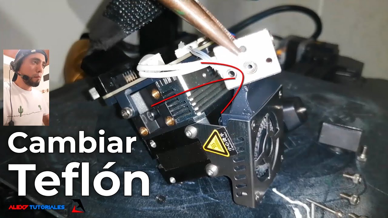 Cambiar Tubo Teflón Capricorn en Hotend - Ender 3 S1 ⚙️