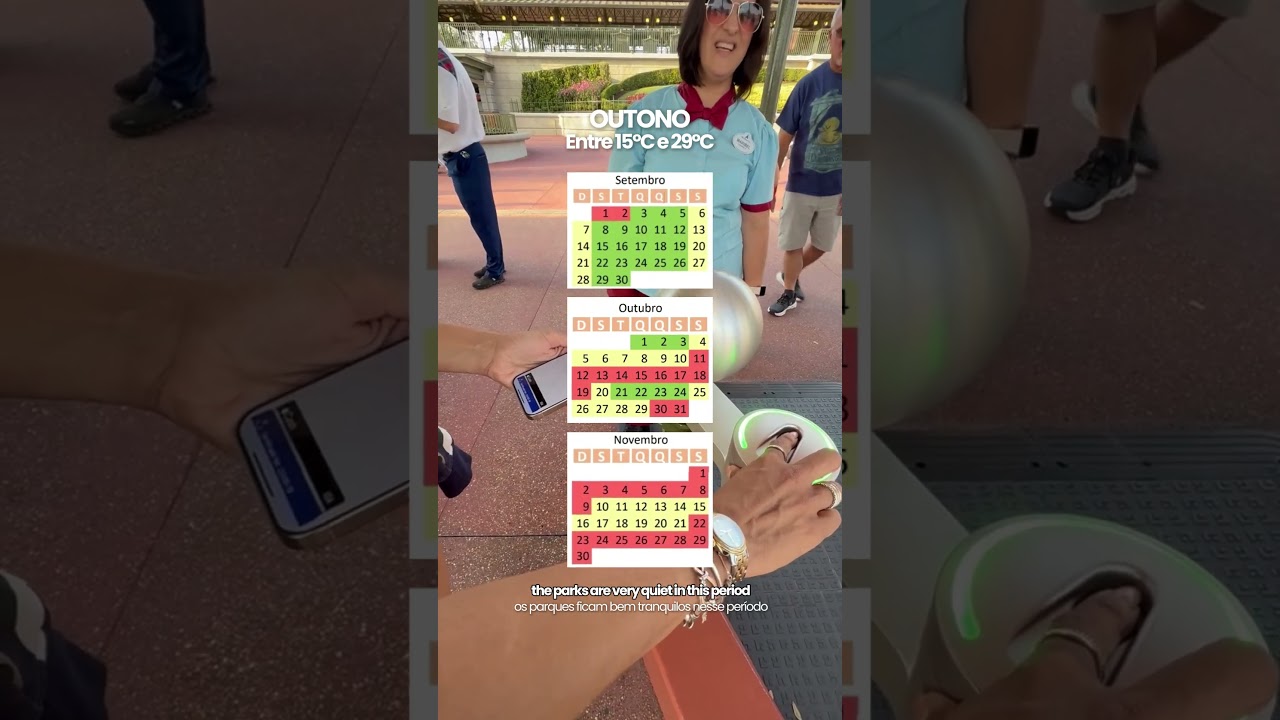 Qual a melhor &eacute;poca para ir pra #disneyland #orlando #eua ???