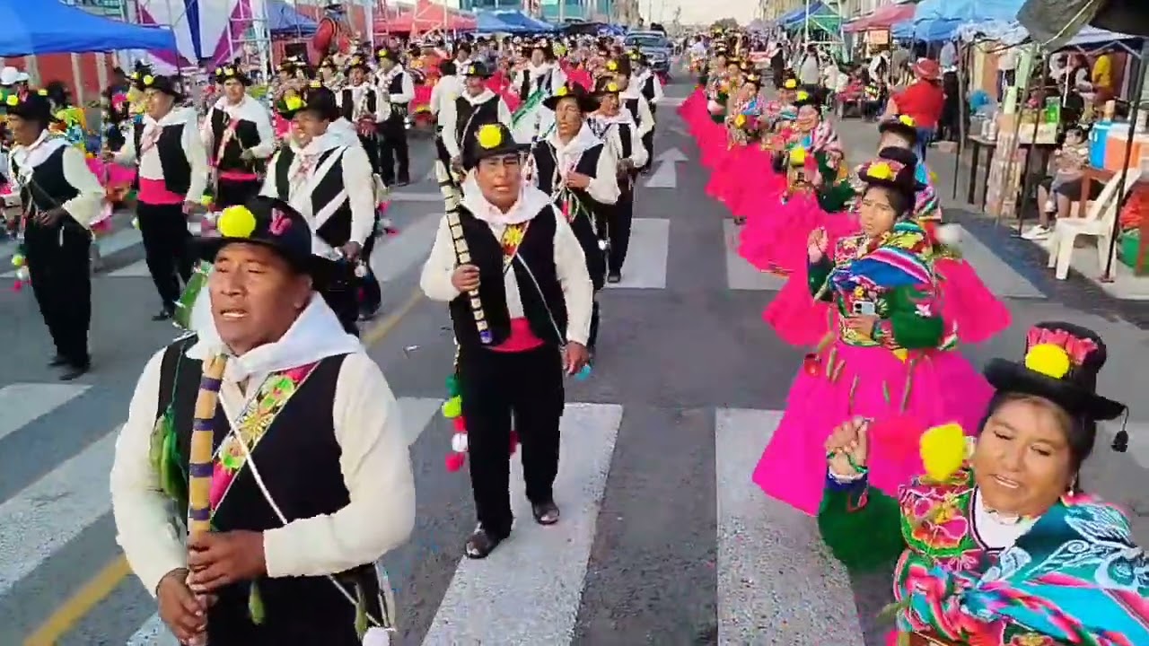 Danza Autoctonas los Chacareros de Fuerza Aymara de Zonalago Acora 2025