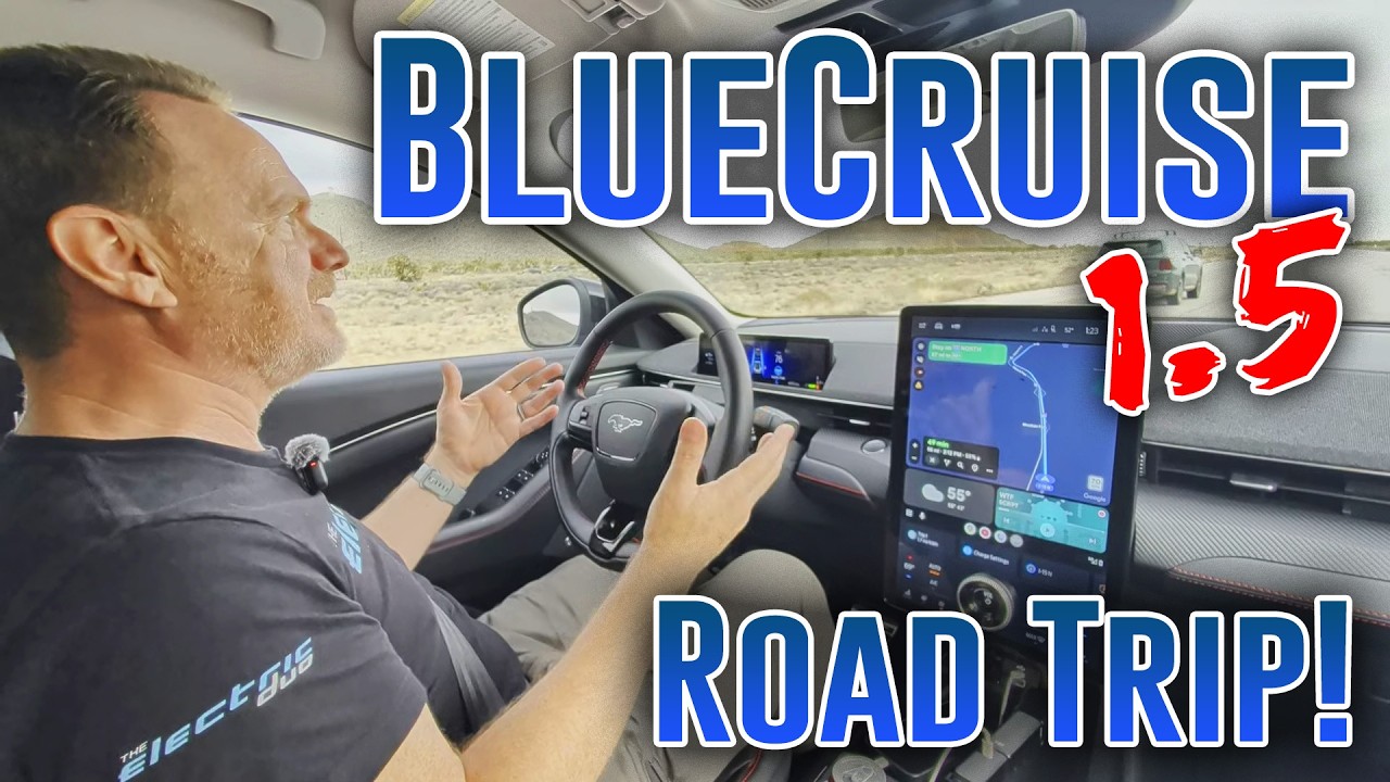 BlueCruise 1.5 Road Trip Test - Hands-free driving with automated lane changes!