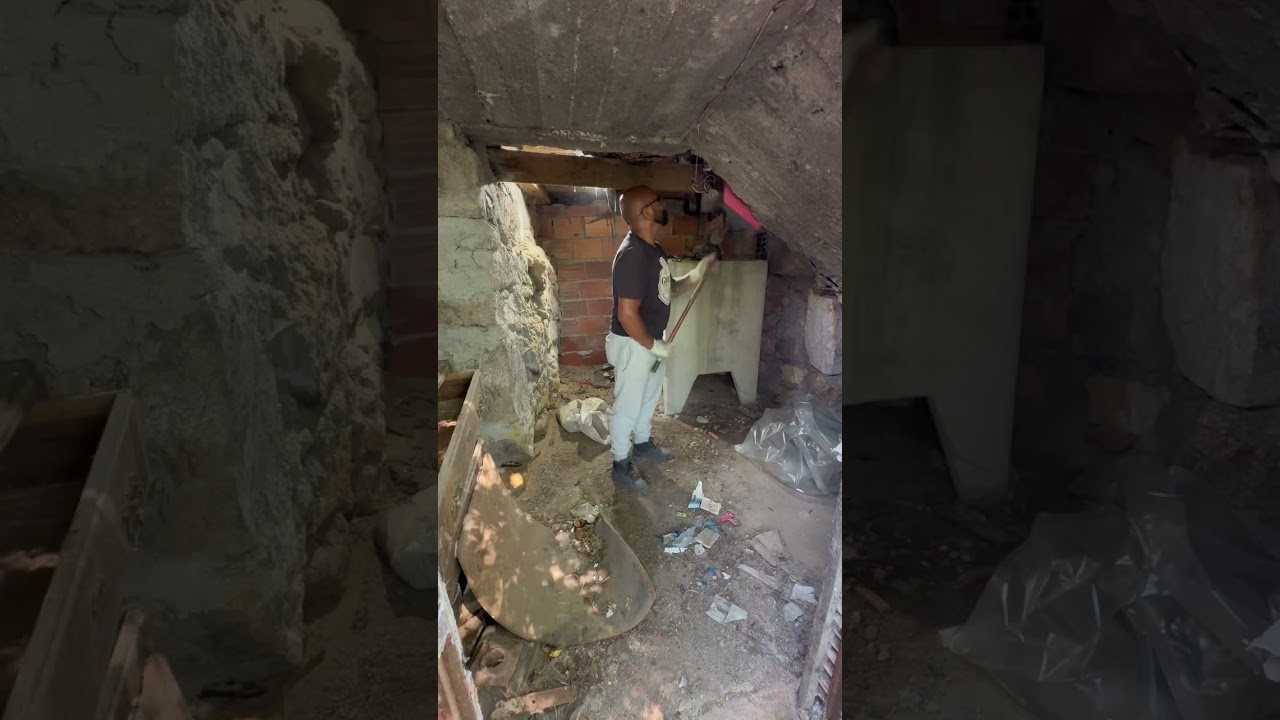 Reforma Portugal - Abrindo a Cave Abandonada da Casa 2