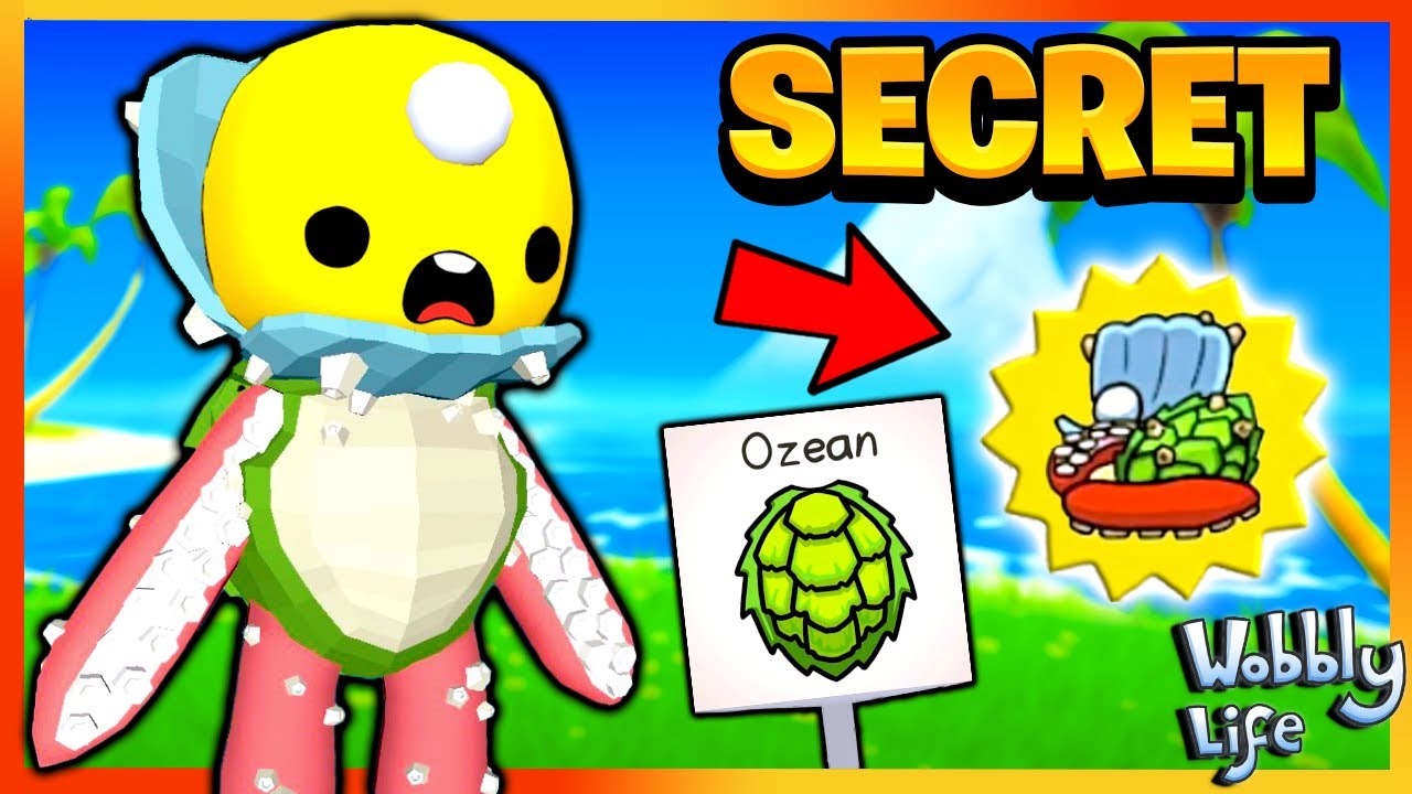 Wobbly Life Museum Artefakte – OCEAN COSTUME SECRET! Fürs Flying Car wichtig 🌊🚗