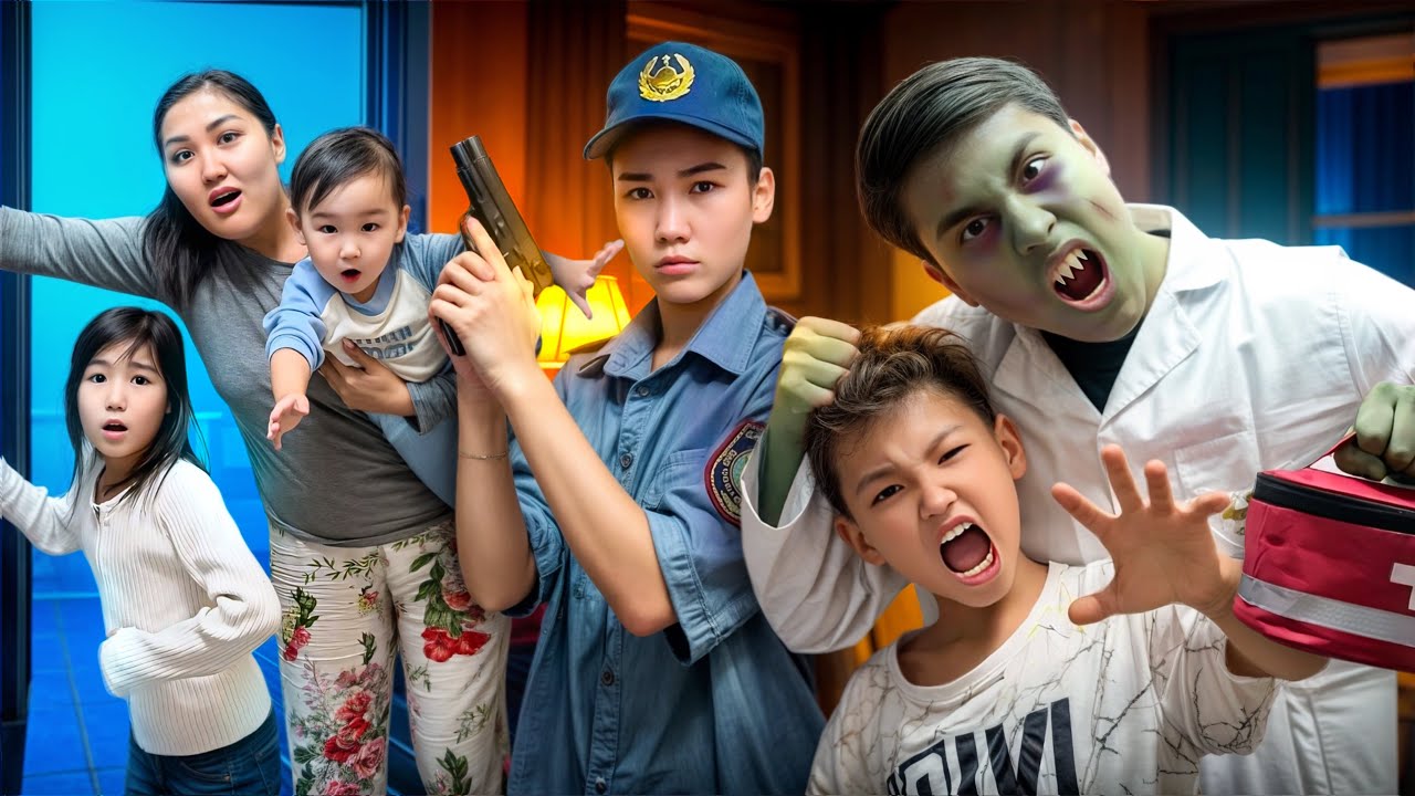 ЗОМБИ🧟‍♂️ДОКТОРДЫ👮‍♀️ПОЛИЦИЯҒА ҰСТАТЫП ЖІБЕРДІК🚨@aruna_n_m @Orazzaliev 