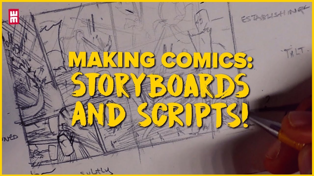 MANGA Storyboards from Script! SECRET TIPS for Making Comics