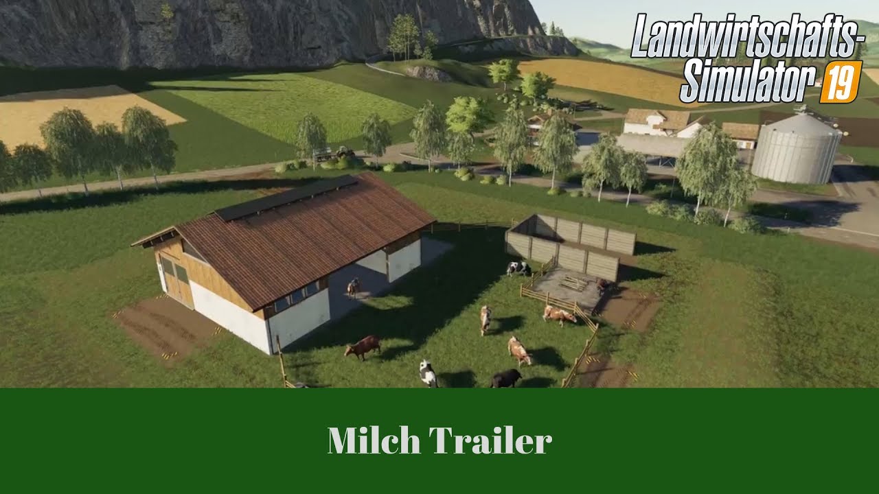 LS19 Info II Milchtransport Trailer