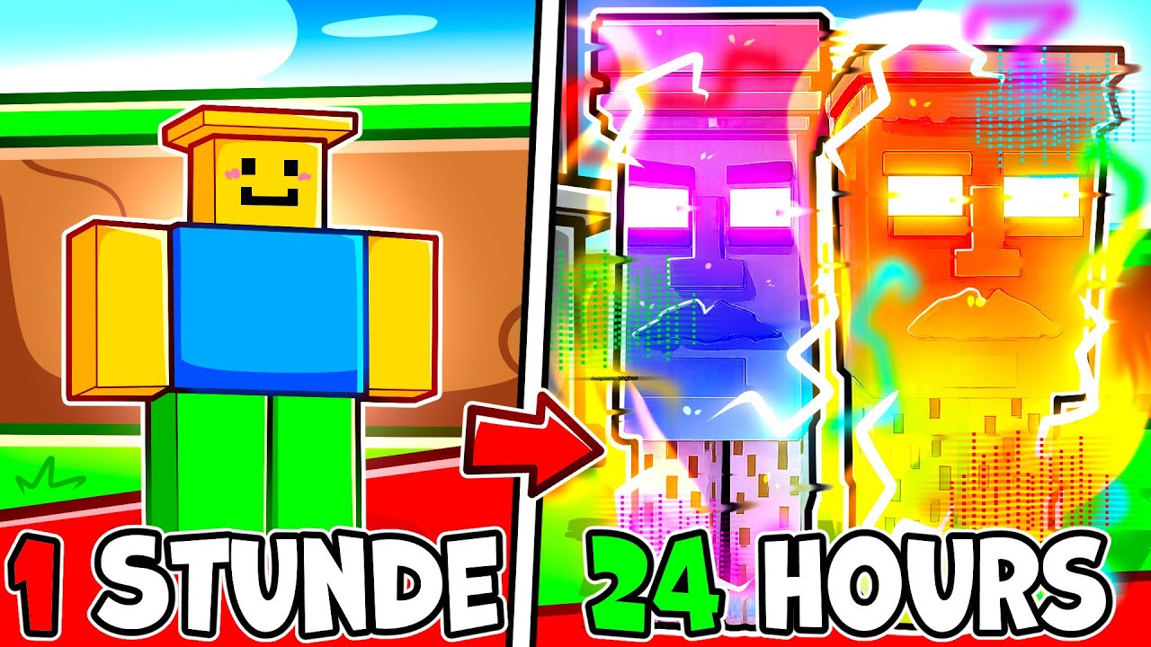 ich VERBRINGE 24 STUNDEN in Steal a Brainrot