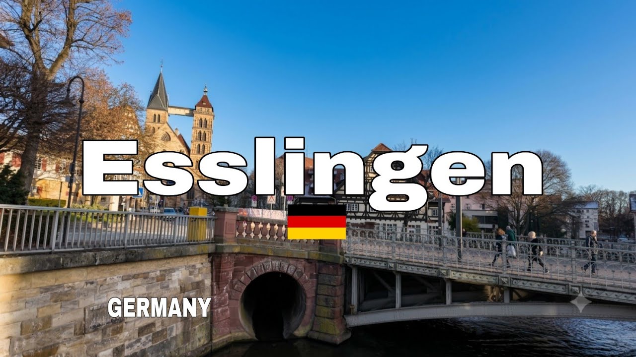 Esslingen am Neckar Germany Walking Tour | Exploring a Historic City in Baden-W&uuml;rttemberg | 4K 60fps