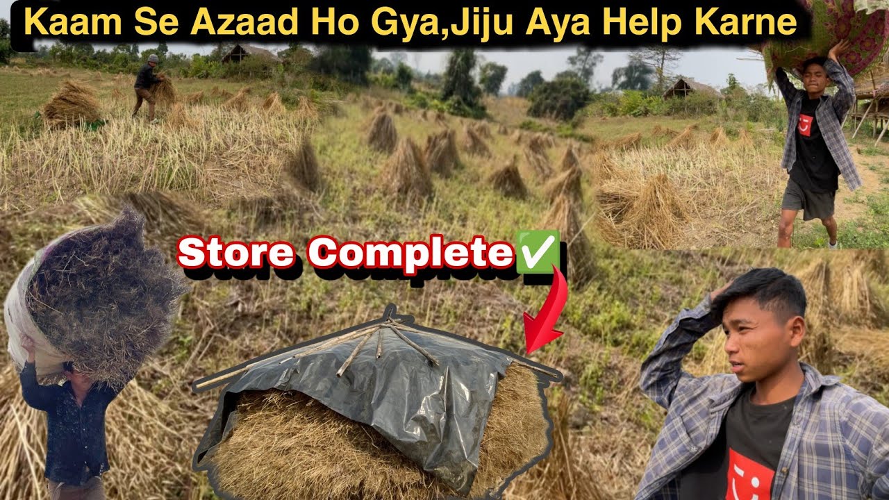 Зять приехал помочь, теперь я свободен от работы, Arunachal VillageLife Vlogs 🫶