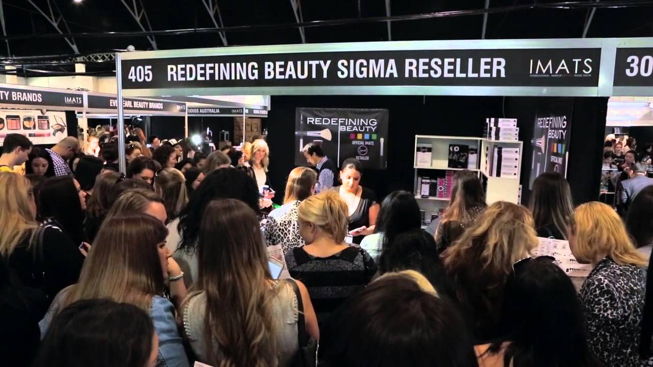 IMATS Sydney 2014 Redefining Beauty -Sigma Beauty Reseller