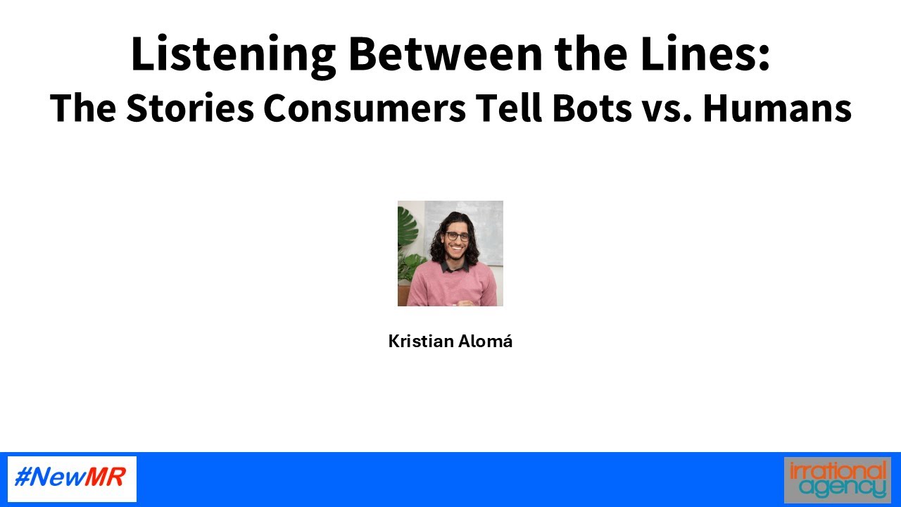 Listening Between the Lines  The Stories Consumers Tell Bots vs  Humans