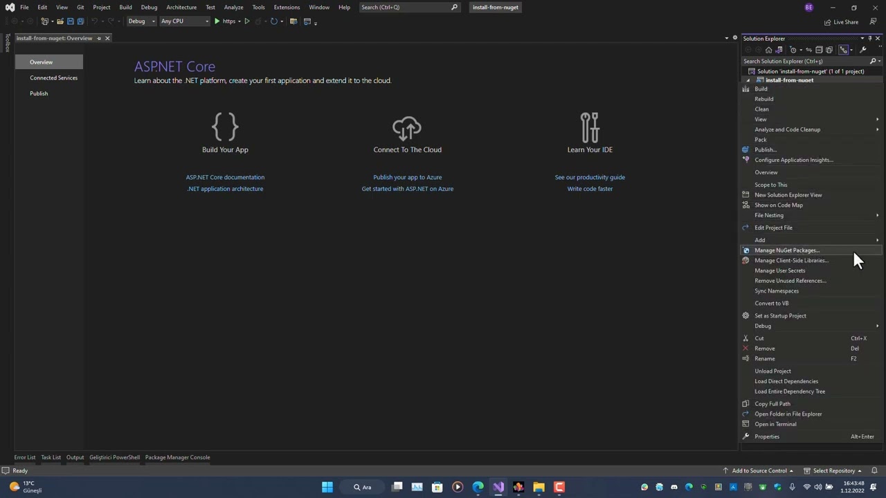 Taiizor.Essentials.Blazor - Install From NuGet