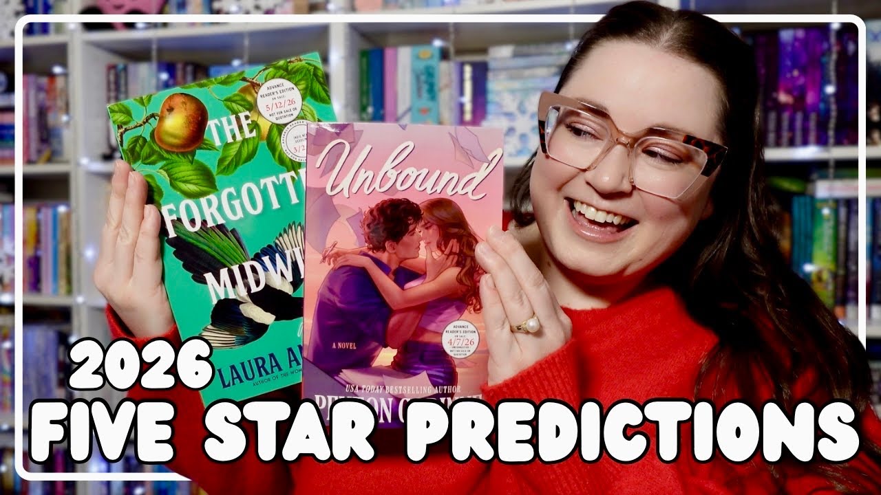 Пятизвездочные прогнозы на 2026 год | Мои самые ожидаемые книжные релизы!