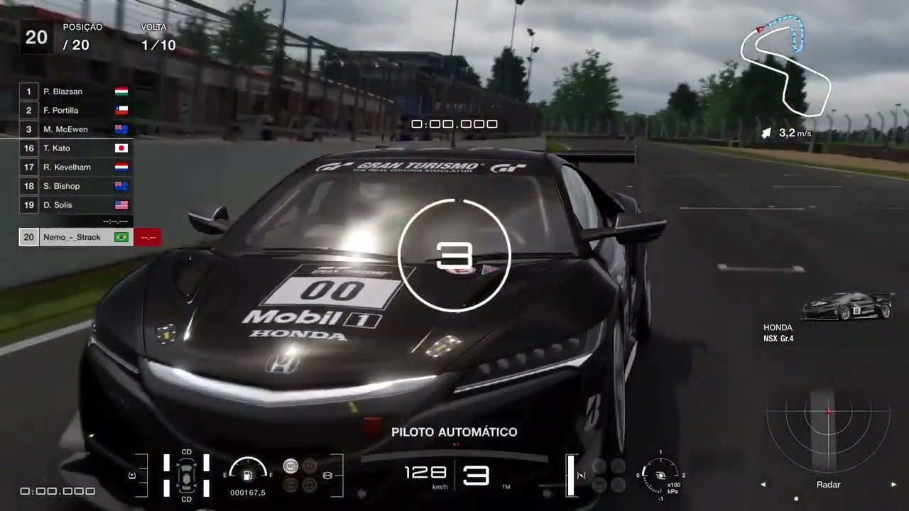 #14 GT7 - Corrida GR3 700   Do fundo do grid para a vitória!