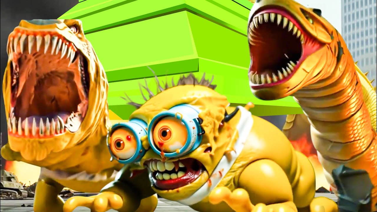 MINION.EXE - LEGO vs ORIGINAL but with Coffin Dance Meme | Coffin Dance Song (Cover) | Meme Dance