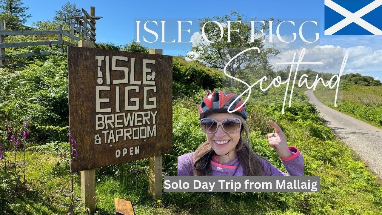 ISLE OF EIGG DAY TRIP FROM MALLAIG | CALMAC FERRY TO EIGG | INNER HEBRIDES | SMALL ISLES