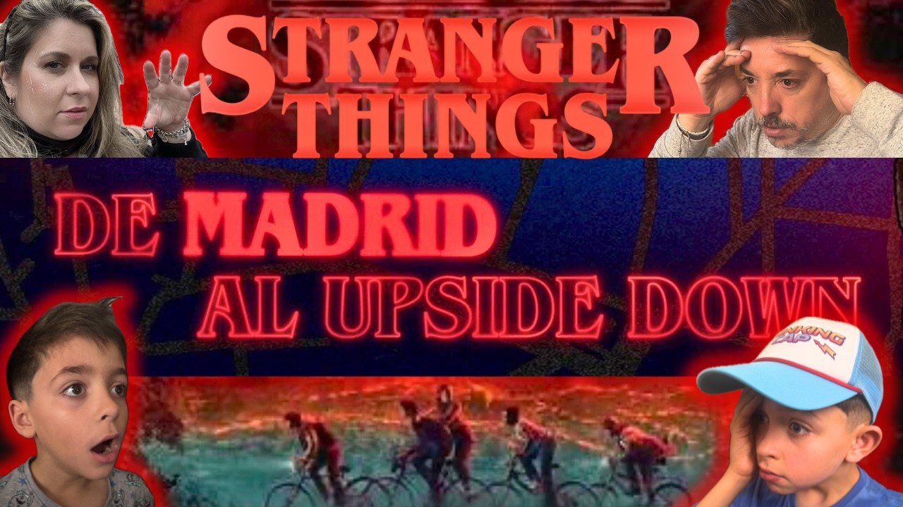🔴 STRANGER THINGS en MADRID | VECNA & DEMOGORGON