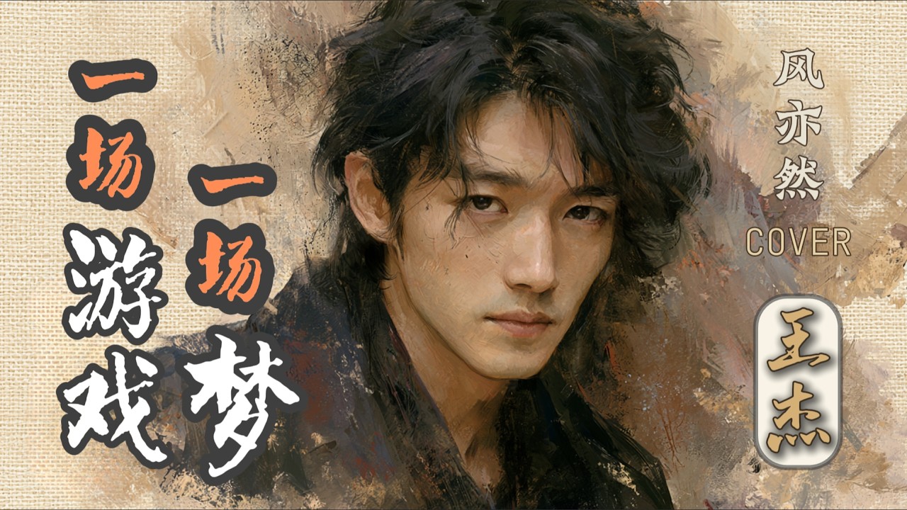 【经典】【Cover】王杰 - 一场游戏一场梦「如今 依然没有你 我还是 我自己 」「风亦然作品」