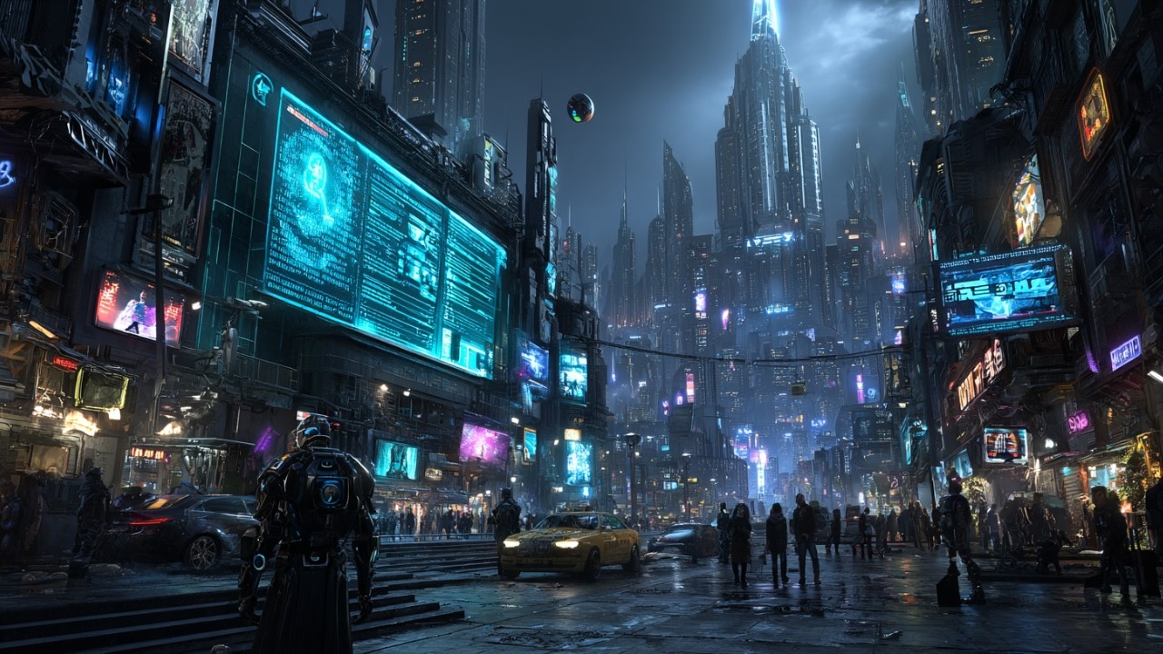 Dark Cyberpunk Background Music for Work & Productivity