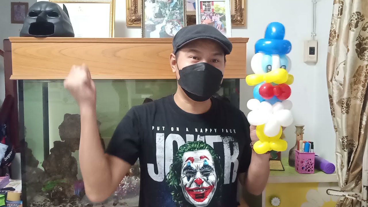 Balloon twisting Donald Duck... บิดลูกโป่ง โดนัลด์ดั๊ก Ep.22