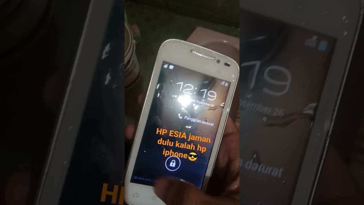 HP ESIA jaman dulu kena air(water) tetap bisa di pakai HP nya berani ga kaya gitu?, #iphone