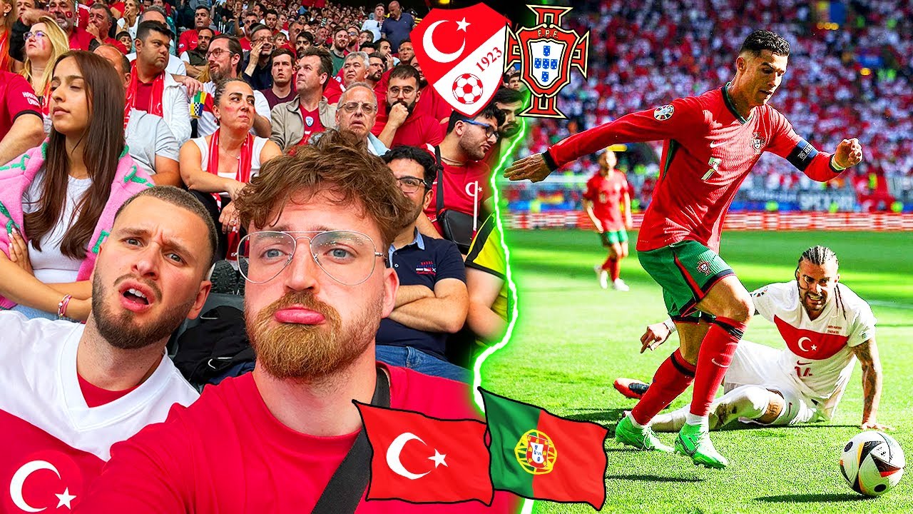 Türkei vs. Portugal - EM Stadionvlog 🇹🇷🇵🇹 | RONALDO SO NAH VOR UNS IM HEXENKESSEL | ViscaBarca