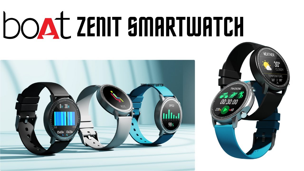 boAt Zenit Smartwatch Specs, Features and More