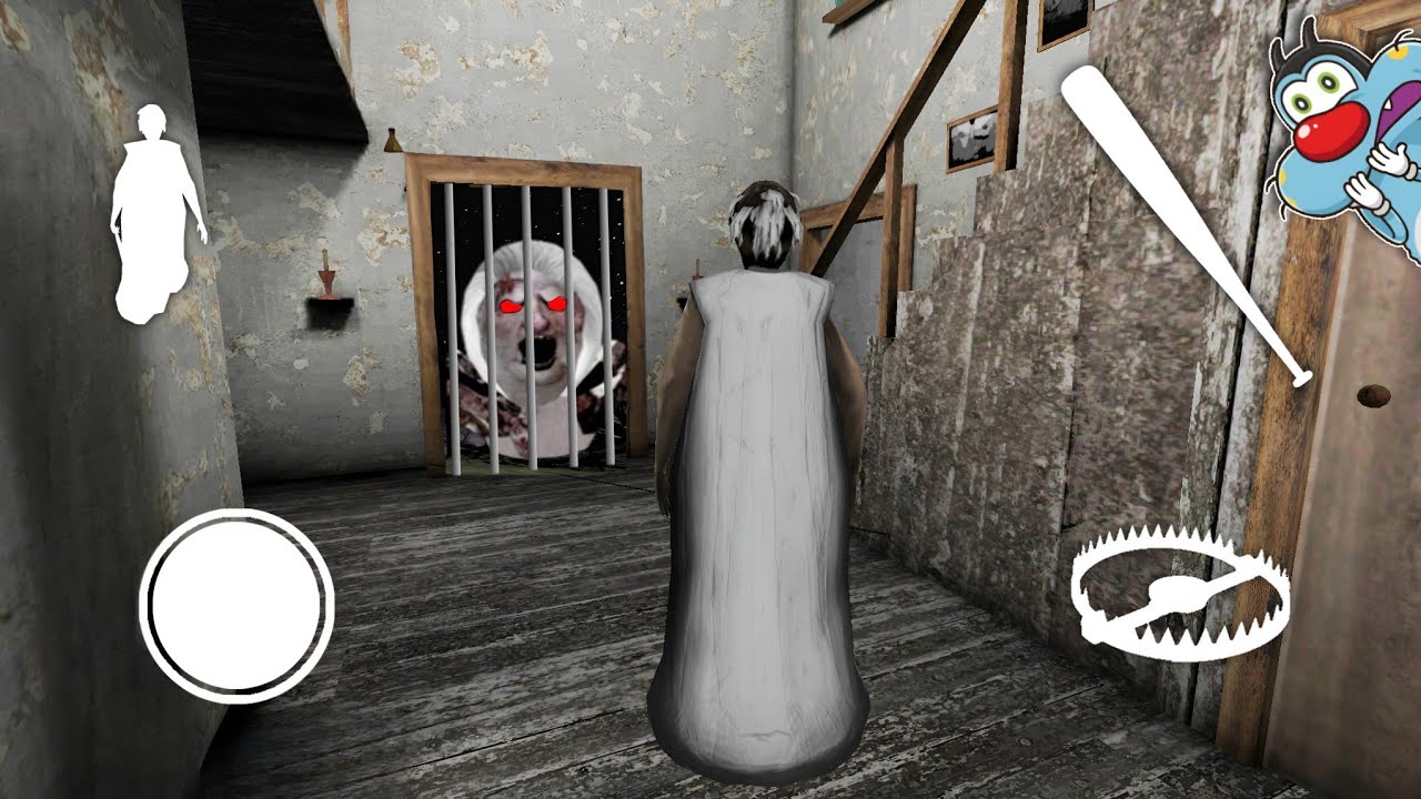 Playing As GRANNY in Granny Chapter 1 | Granny Mod Menu With Oggy and Jack