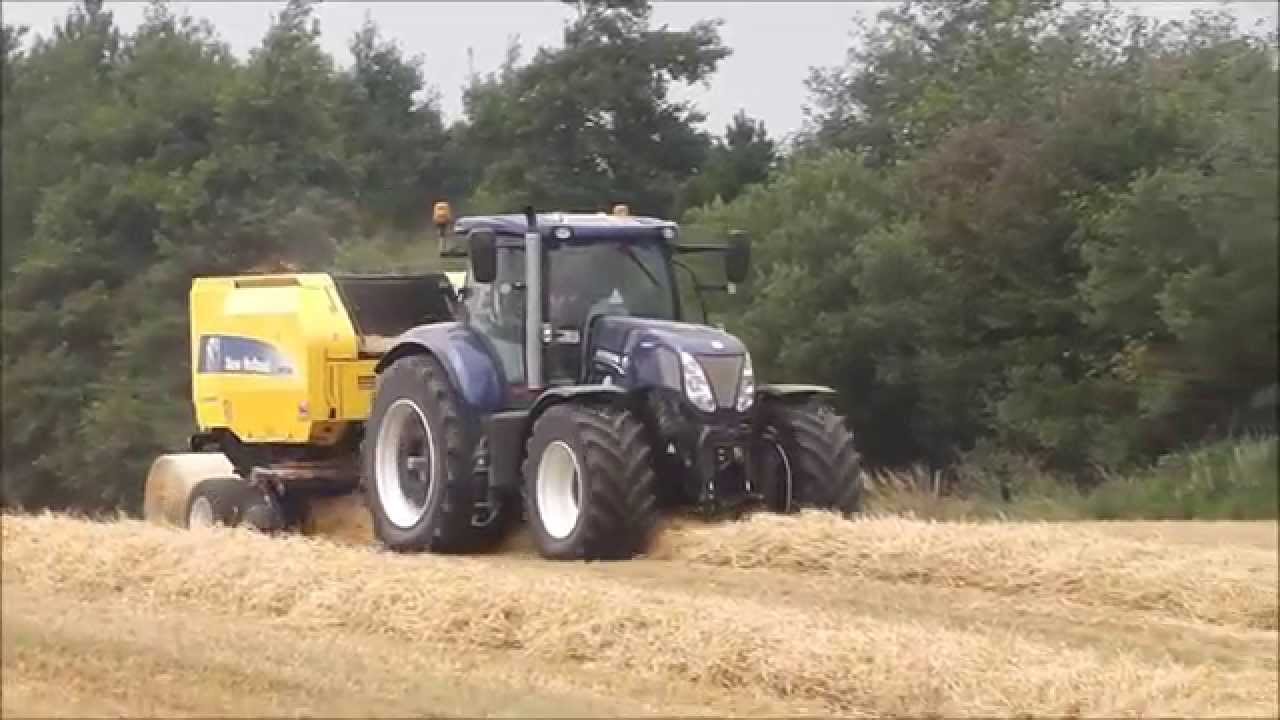 New Holland T7.270 & BR740A