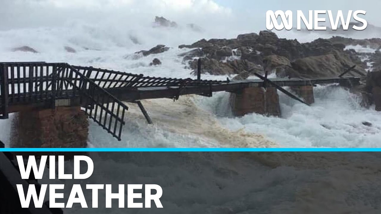 Storm hits Perth as ex-Tropical Cyclone Mangga delivers wild weather across WA | ABC News