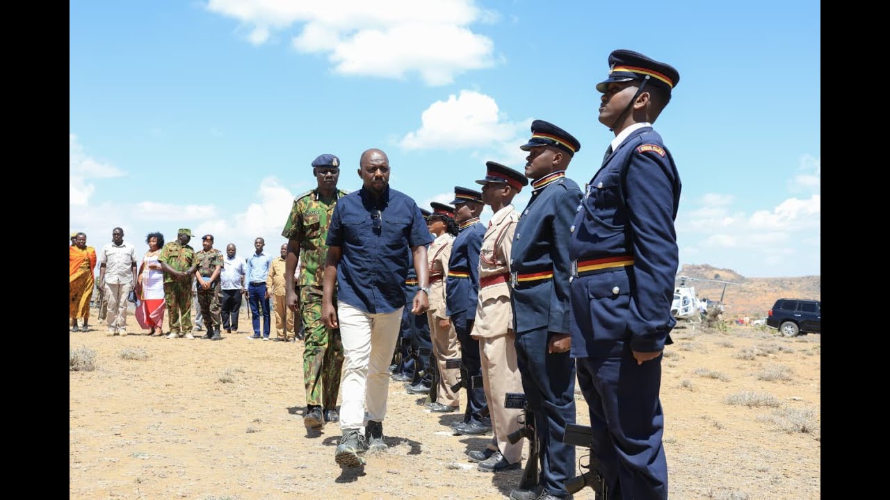LIVE: CS Murkomen Holds Security Meeting,Kurum,Laikipia North,Laikipia County.