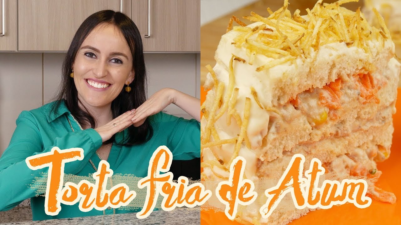 Torta Fria de Atum / Bolo Salgado  | Cook'n Enjoy #301