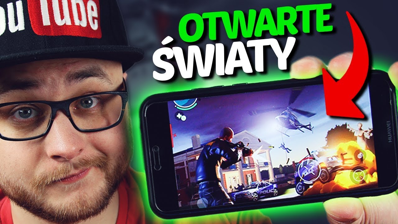 Gry z OTWARTYM ŚWIATEM na TELEFON 📱 Android - IOS