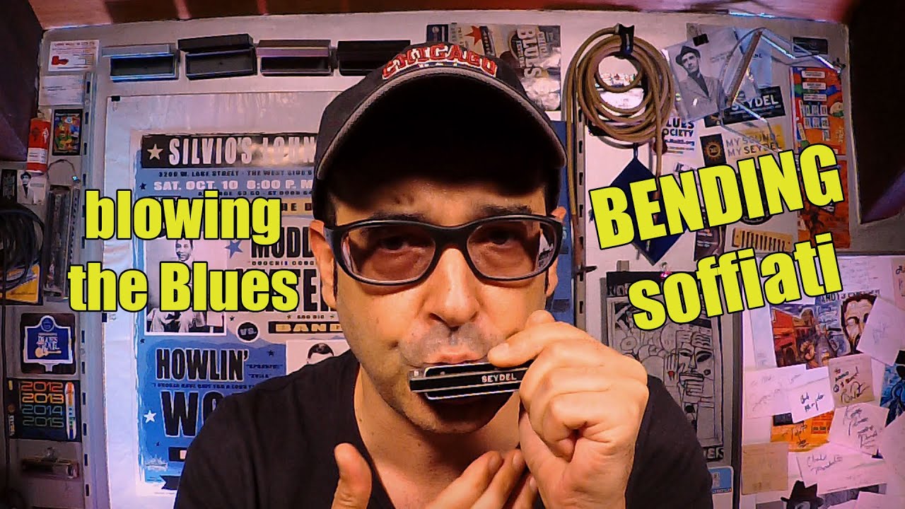 Bending soffiati con l'armonica | Easyharp | Video lezioni di armonica blues