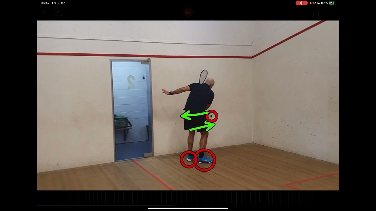 Backhand Squash Tips - Lachlan