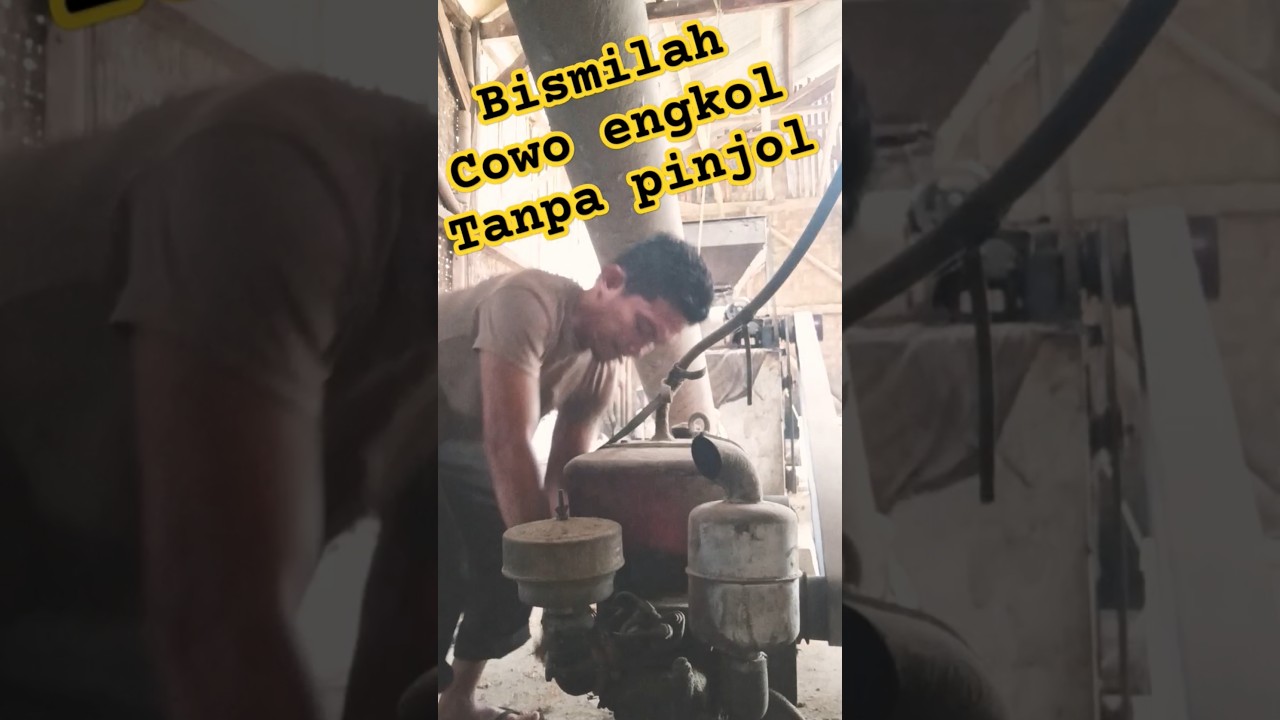 Engkol diesel 16 pk #penggilingpadi #strongman